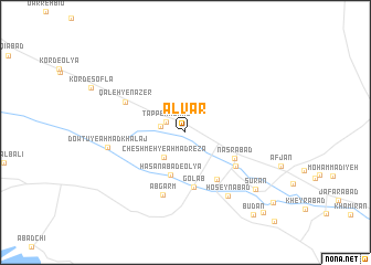 map of Alvar