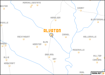 map of Alvaton