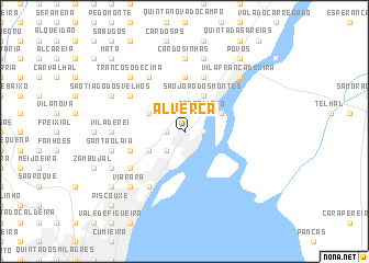 map of Alverca