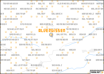 map of Alverdissen