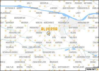 map of Alverna