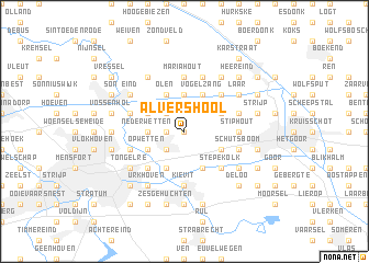 map of Alvershool