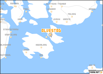 map of Alvestad