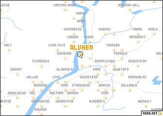 map of Alvhem