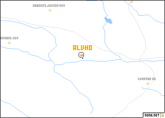 map of Älvho