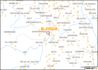 map of Alvindia