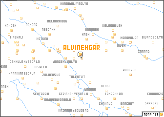 map of Alvīnehgar