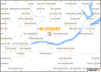 map of Alvisquer