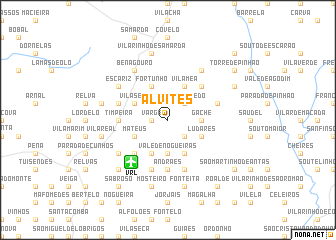 map of Alvites