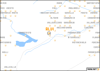 map of Alvi