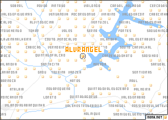 map of Alvrangel