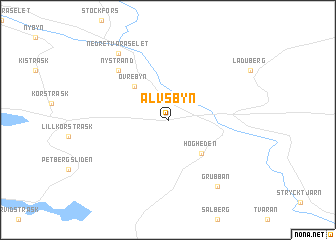 map of Älvsbyn