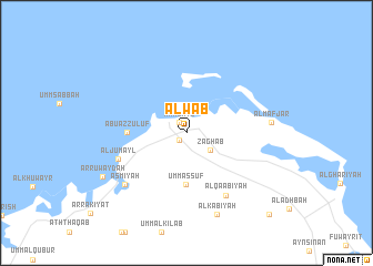 map of Al Wa‘b