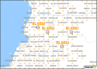 map of Al Wādī