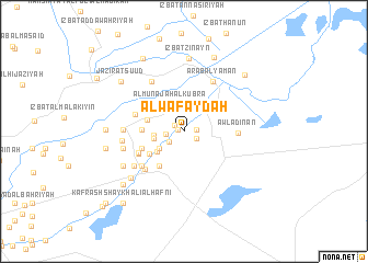 map of Al Wafāydah