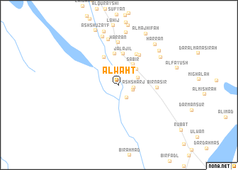 map of Al Wahţ
