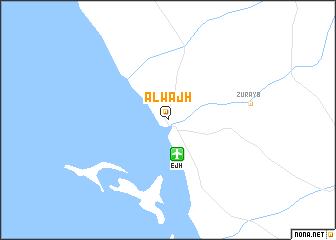 map of Al Wajh