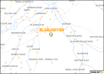 map of Al Wajīhīyah