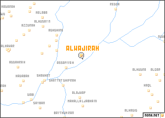 map of Al Wajirah