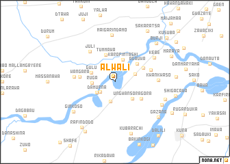 map of Alwali