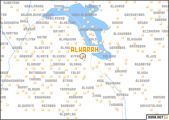 map of Al Wa‘rah