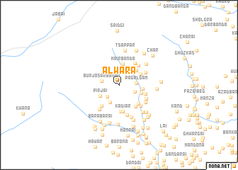 map of Alwāra