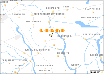 map of Al Wārishīyah