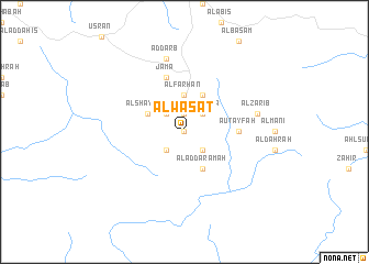 map of Al Wasaţ