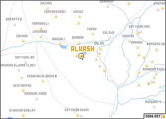 map of ‘Alwash