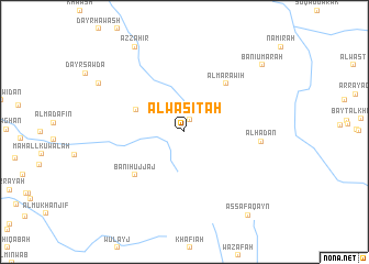 map of Al Wāsiţah