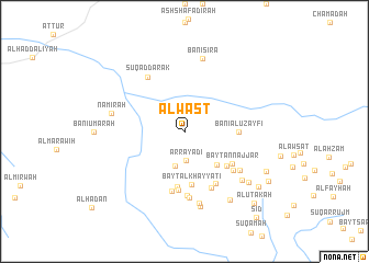 map of Al Wasţ