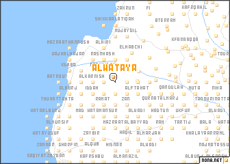 map of Al Waţāyā