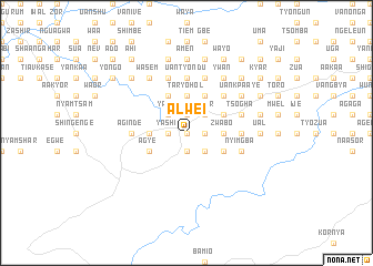 map of Alwei