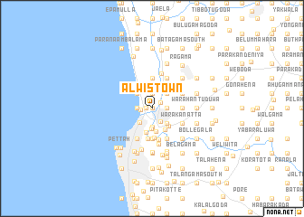 map of Alwis Town