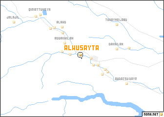 map of Al Wusayţāʼ