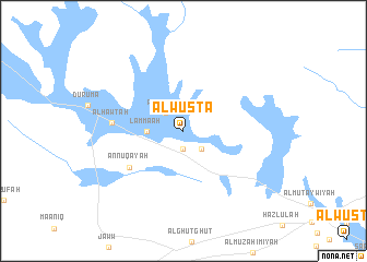 map of Al Wusţá