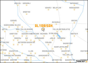 map of Al Yābisah