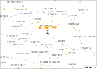 map of Al\