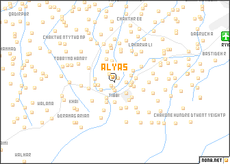 map of Alyās