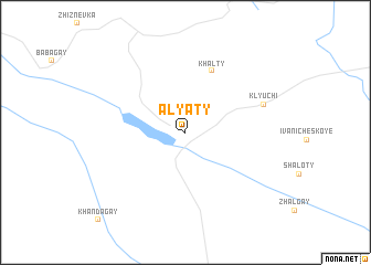 map of Alyaty