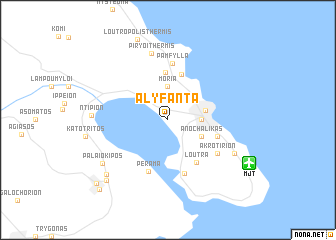 map of Alyfantá