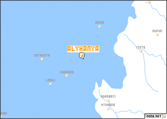 map of Alyhanya