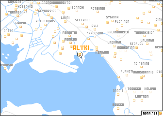 map of Alykí