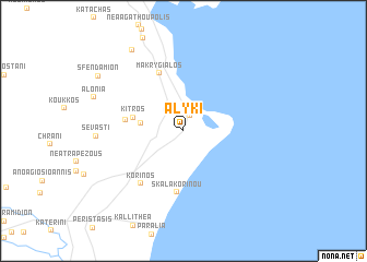 map of Alykí