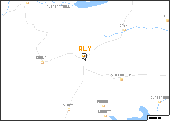 map of Aly