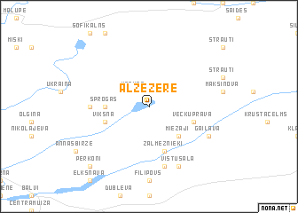 map of Alzezere