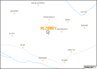 map of Alzobey