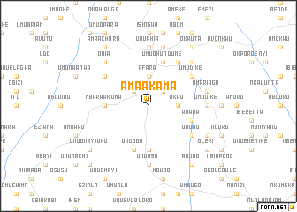 map of Ama Akama