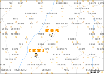 map of Ama Apu