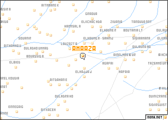 map of Amaaza